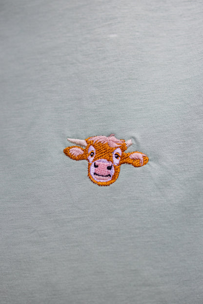 T-Shirt "Rudi" - Misty Jade