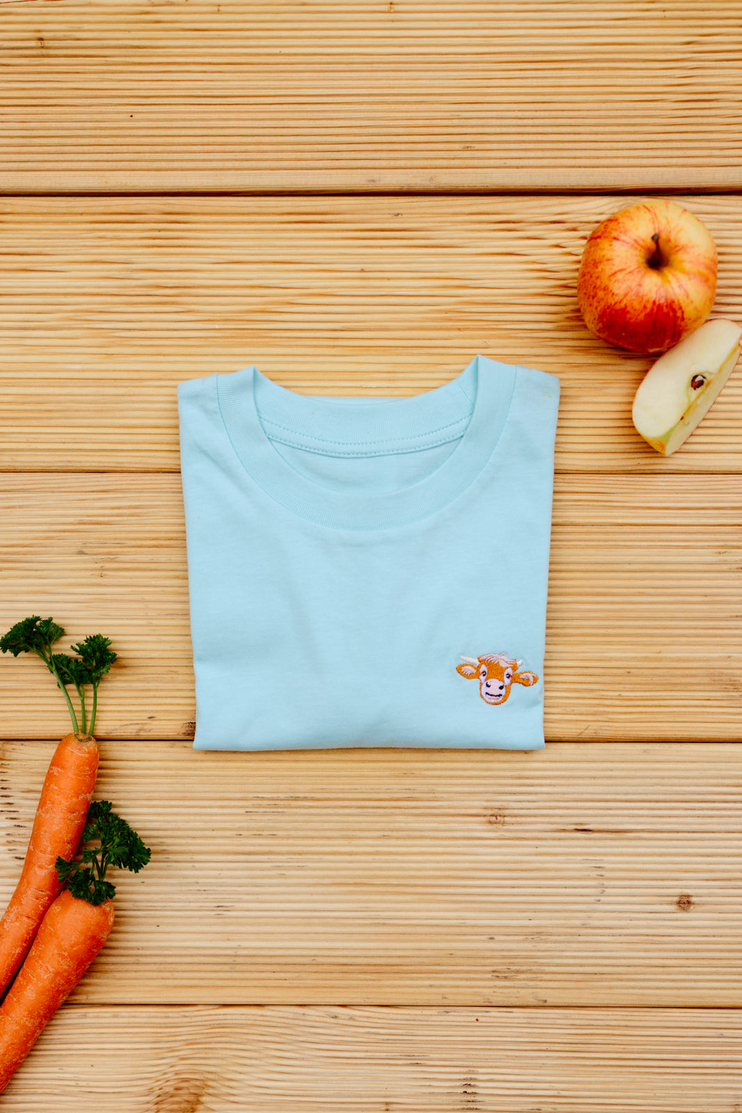 T-Shirt Mini "Rudi" - Himmelblau
